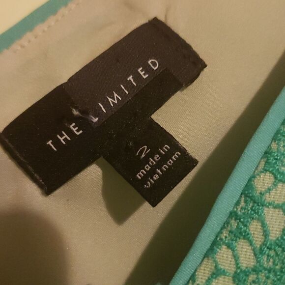 THE Limited Aqua‎ Dress with Pockets Size 2 - Picture 4 of 6